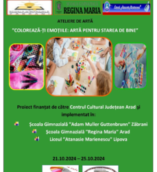 COLOREAZĂ-ȚI EMOȚIILE: ARTĂ PENTRU STAREA DE BINE